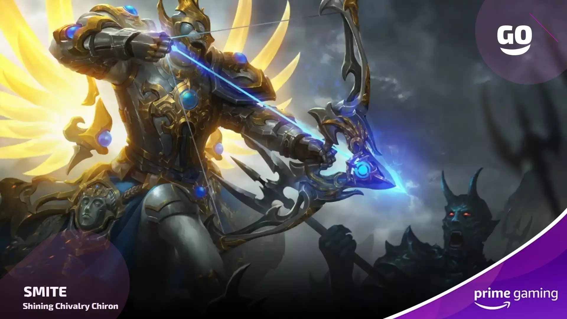 Забери свой скин Shining Chivalry Chiron в SMITE через Prime Gaming — последний шанс!