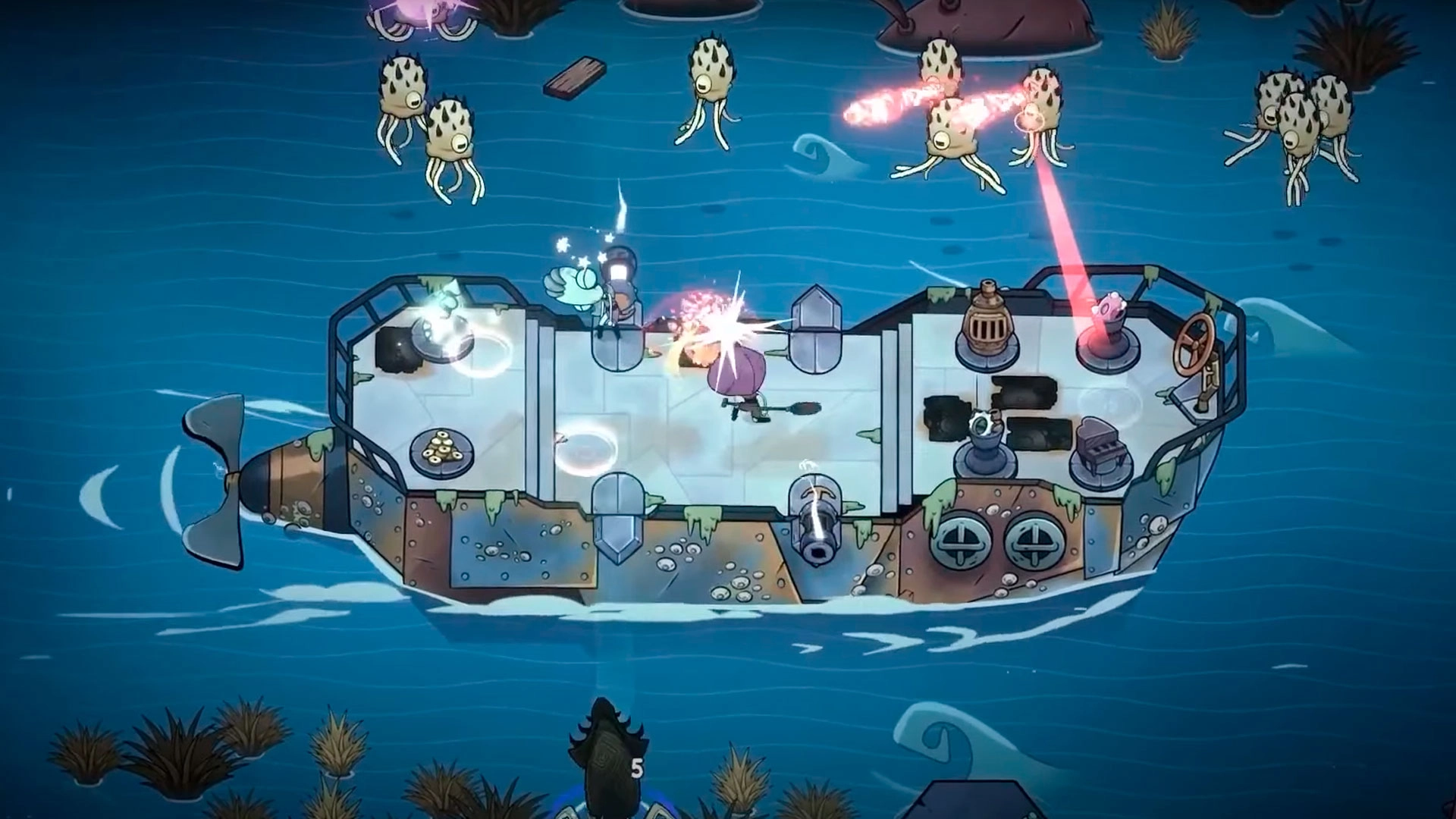 Трейлер обновления Fish & Ships для Ship of Fools: Новые вызовы и приключения на море