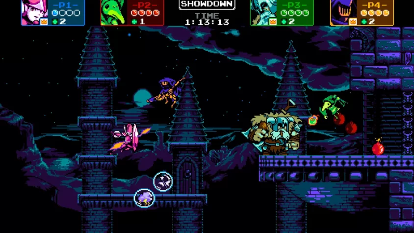 Shovel Knight Showdown game screenshot