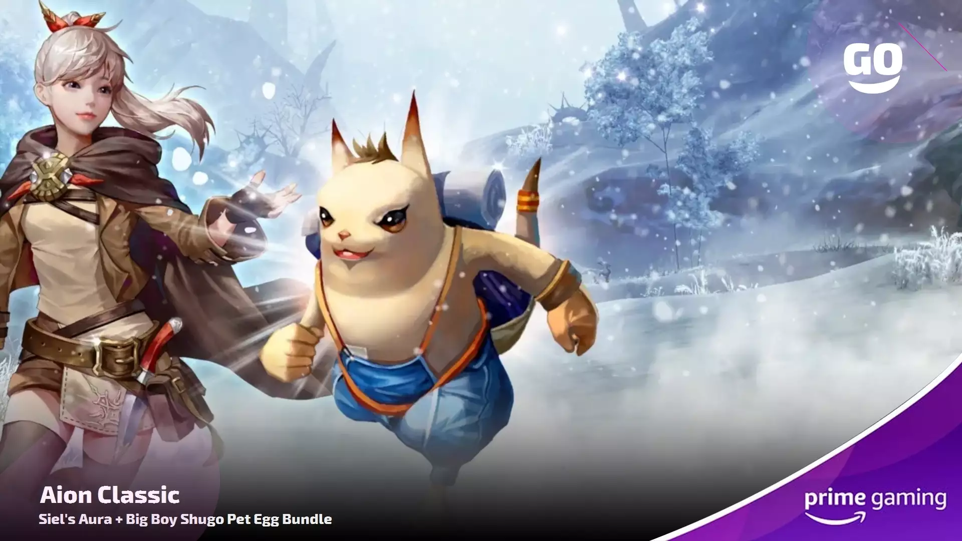Эксклюзивные бонусы Prime Gaming для Aion Classic: специальный пакет обликов и питомцев
