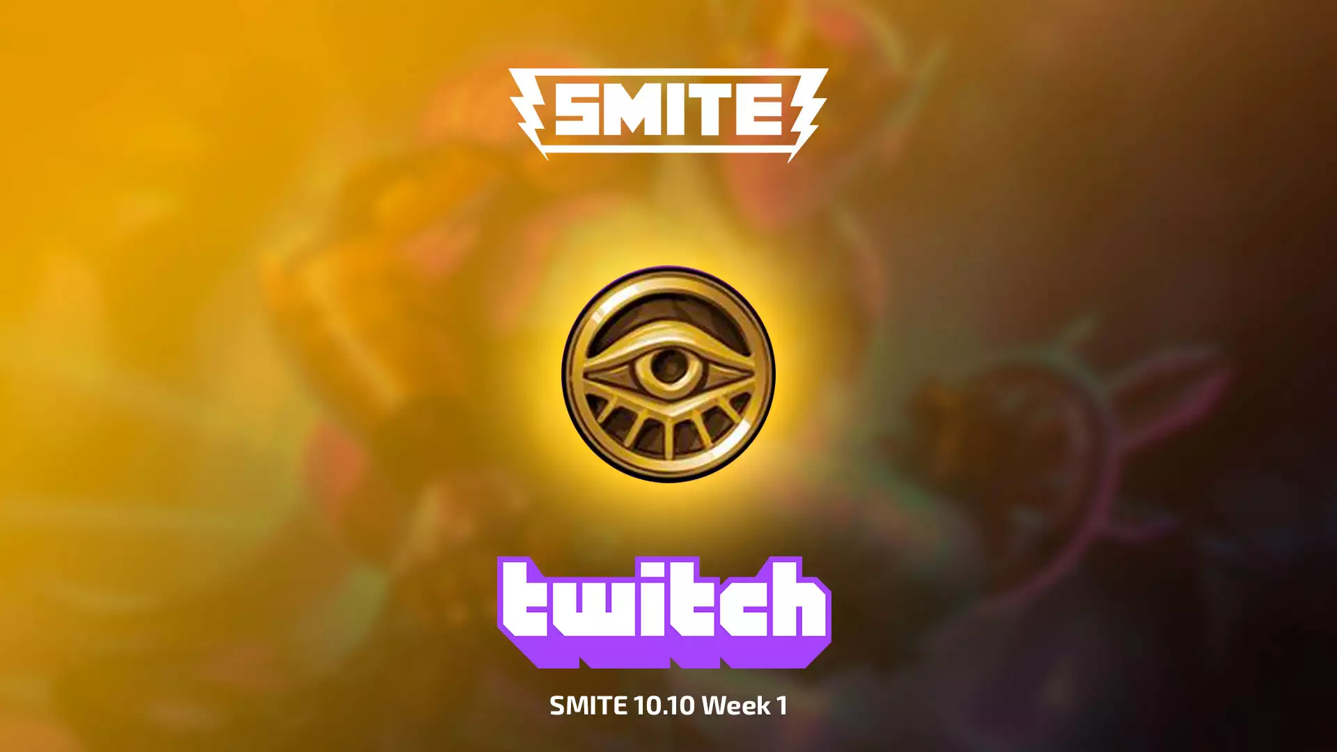 Twitch Drops награды SMITE 10.10 Week 1 для SMITE