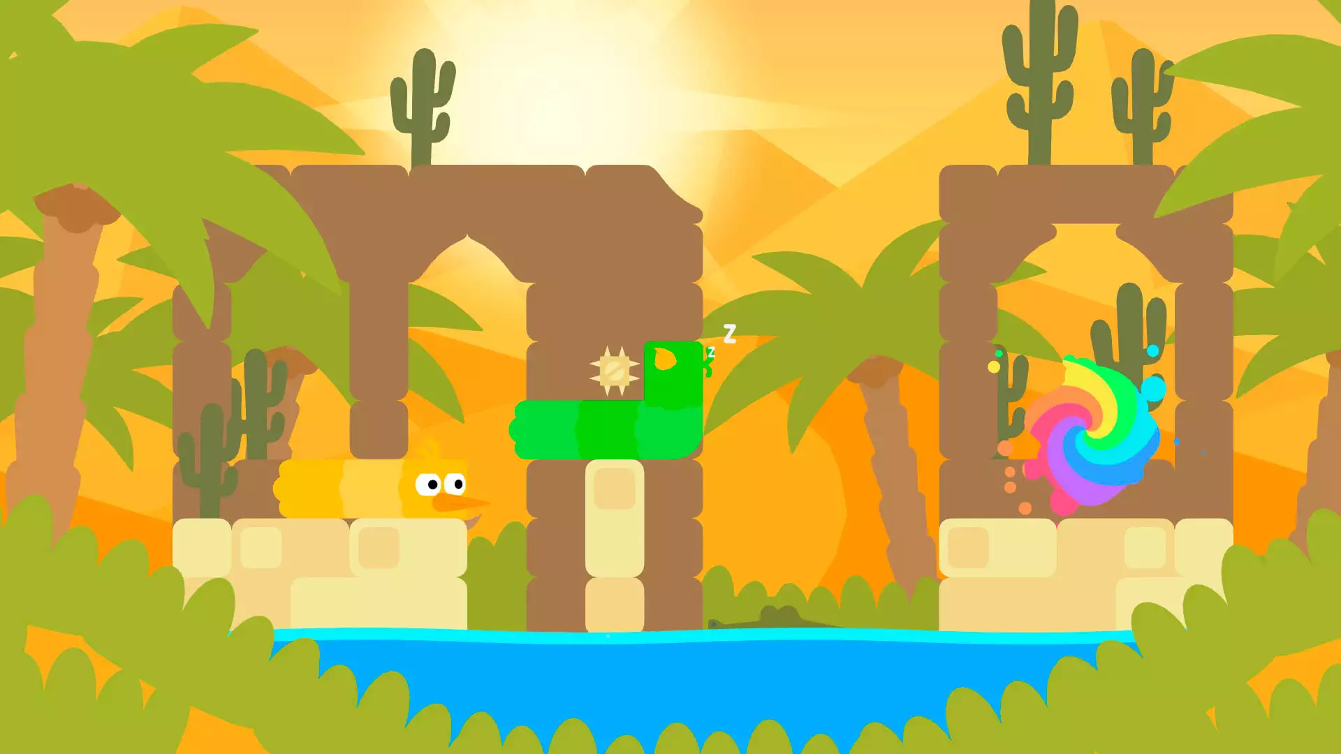 Snakebird Complete: бесплатное предложение в Epic Games Store