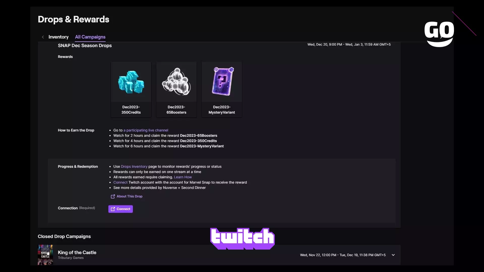 Вознаграждения Twitch Drops: Эксклюзивные Подарки Marvel Snap за Декабрь