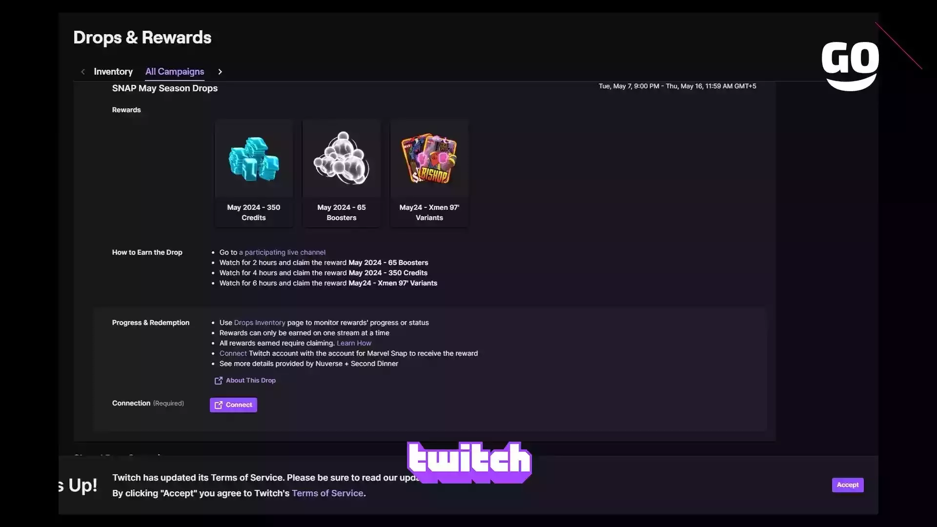 Получи игровые подарки от Twitch в Marvel Snap
