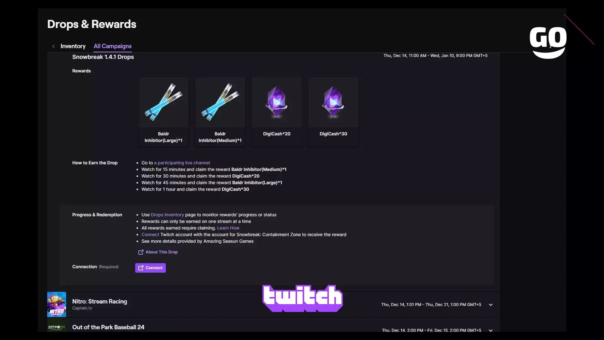 Twitch Drops раздает Snowbreak 1.4.1 Drops для Snowbreak: Containment Zone