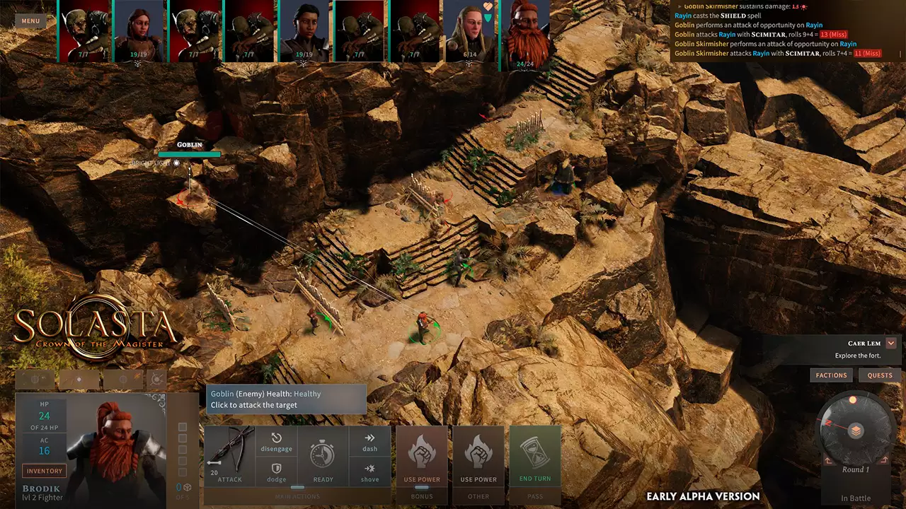 Solasta: Crown of the Magister бесплатные выходные в Steam
