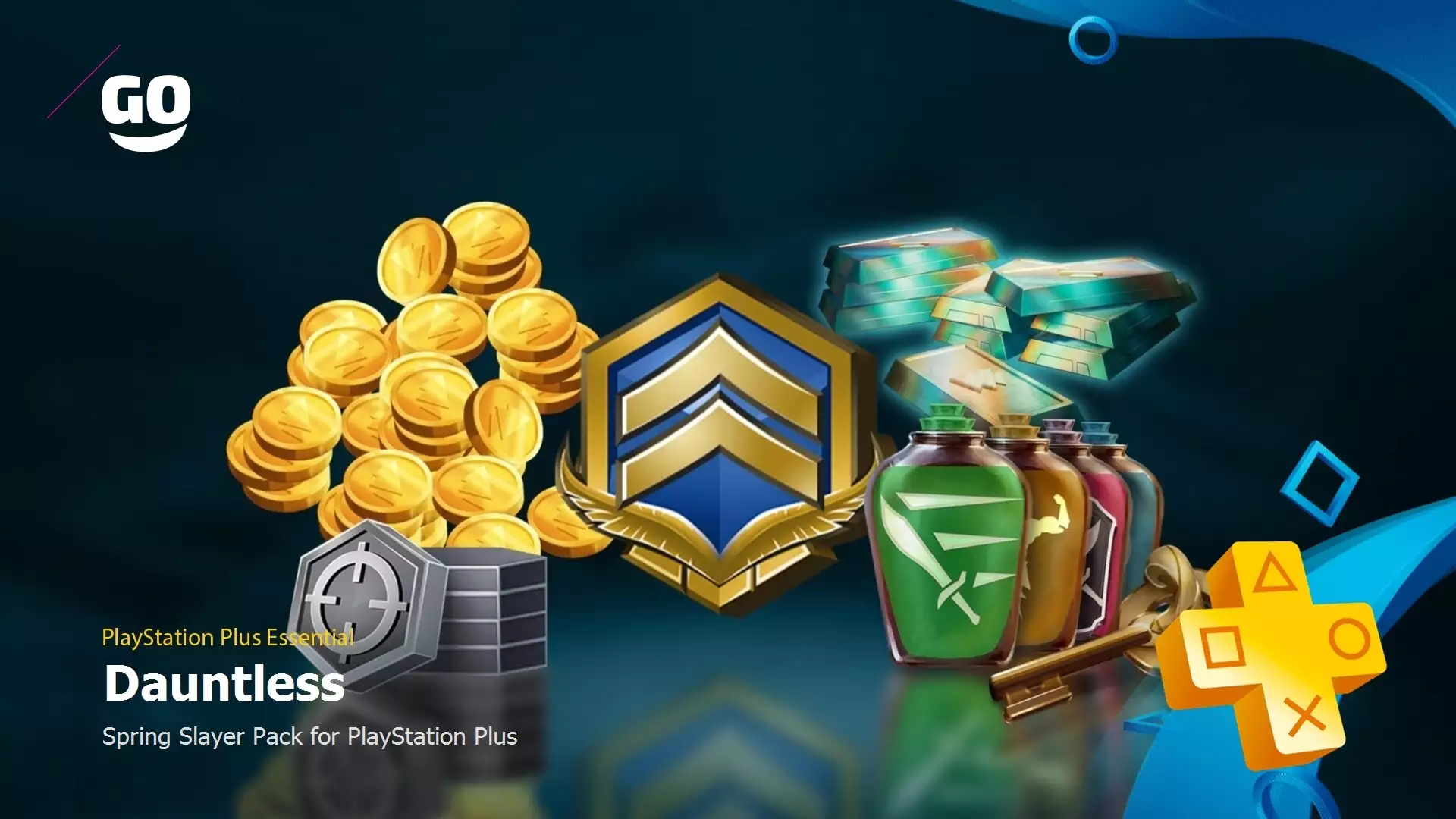 PlayStation Plus предлагает пак Spring Slayer для Dauntless