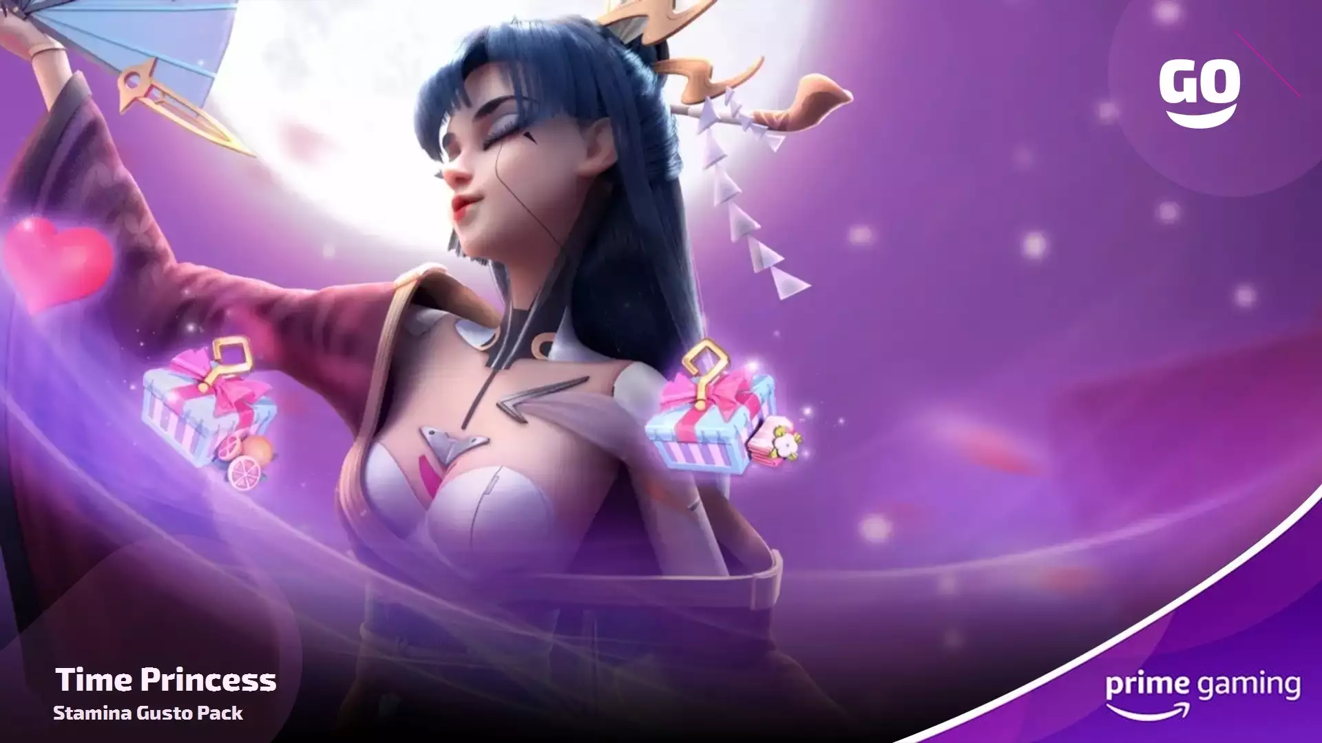 Prime Gaming: Stamina Gusto Pack для Time Princess