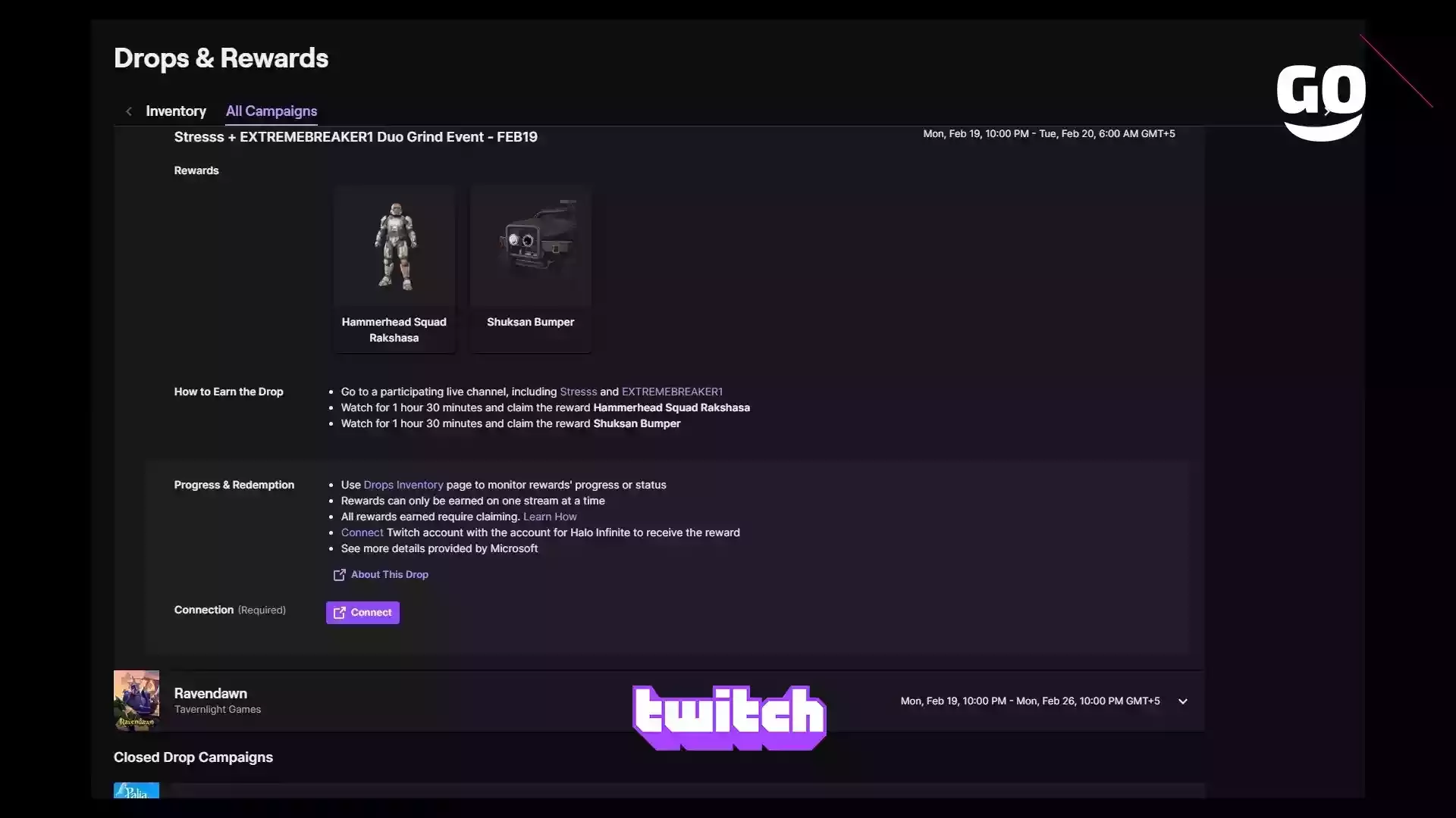 Награды Twitch Drops за совместный марафон Stresss и EXTREMEBREAKER1 ...