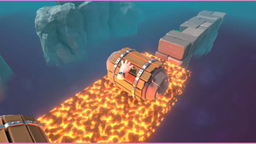 Super Adventure Hand game screenshot 1