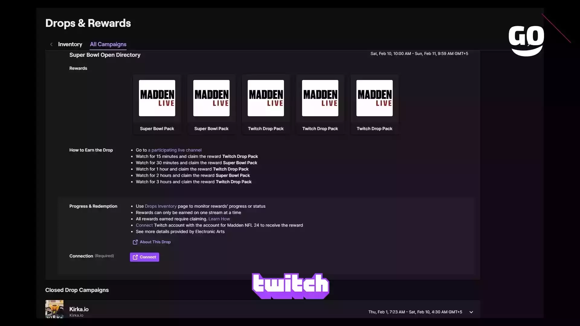 Эксклюзивные Twitch Drops для Madden NFL 24 в честь Super Bowl