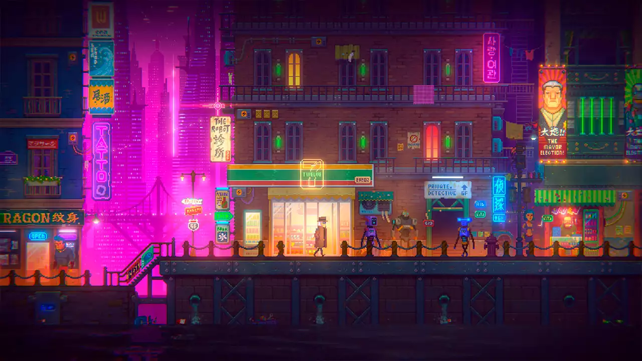 Игра Tales of the Neon Sea раздается по подписке Prime Gaming