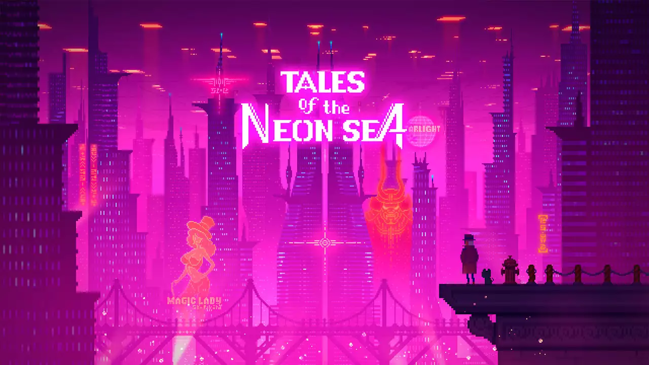 Игра Tales of the Neon Sea раздается бесплатно в Epic Games