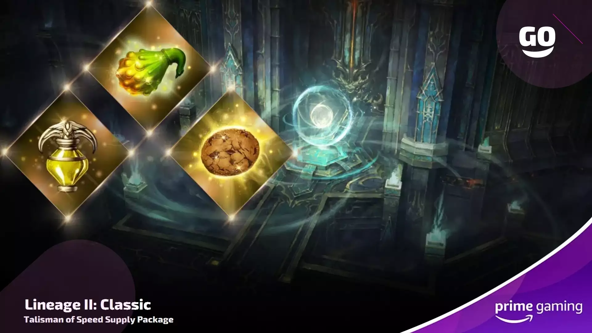 Prime Gaming раздает Talisman of Speed Supply Package для Lineage II: Classic