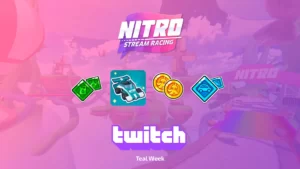 Twitch Drops: Teal Week! для Nitro: Stream Racing