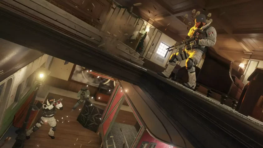 Осада в полном разгаре: Rainbow Six Siege на Xbox Бойцы Rainbow Six Siege в ожесточенной битве на Xbox
