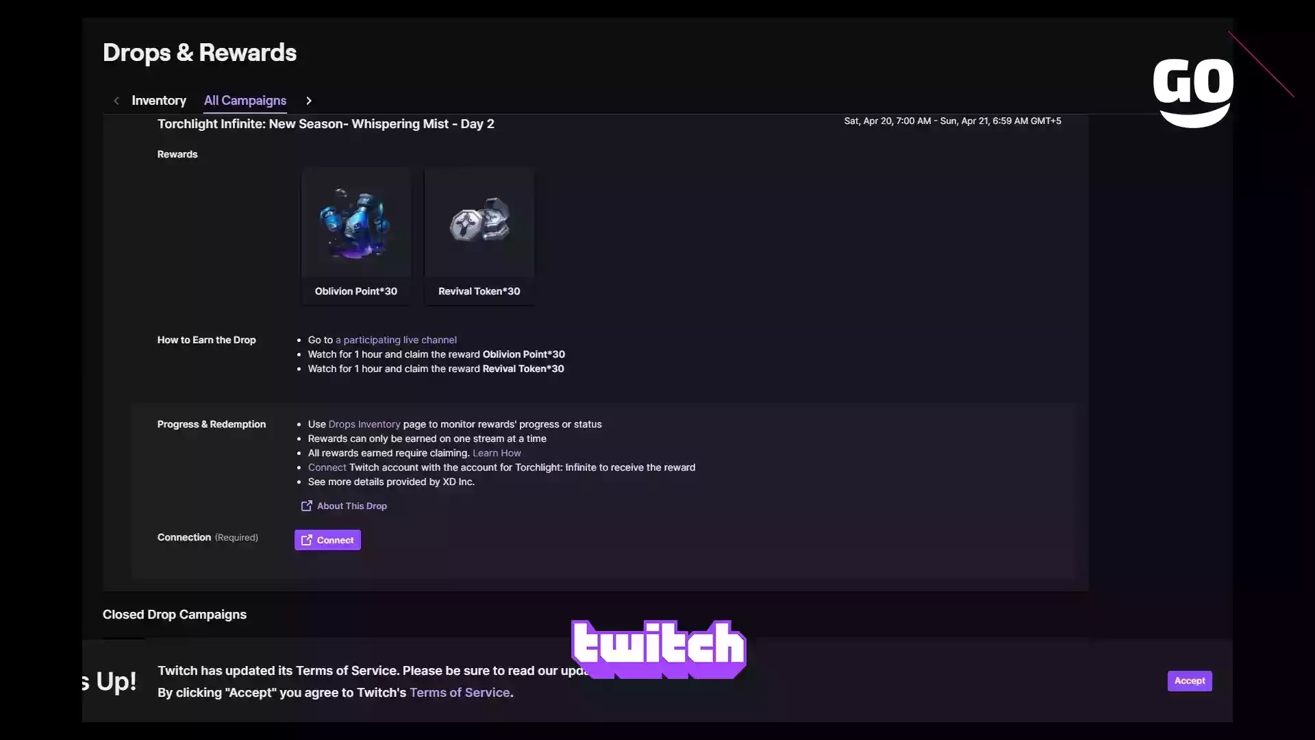 Получи сезонные подарки на Twitch для Torchlight: Infinite: Whispering Mist – Второй день