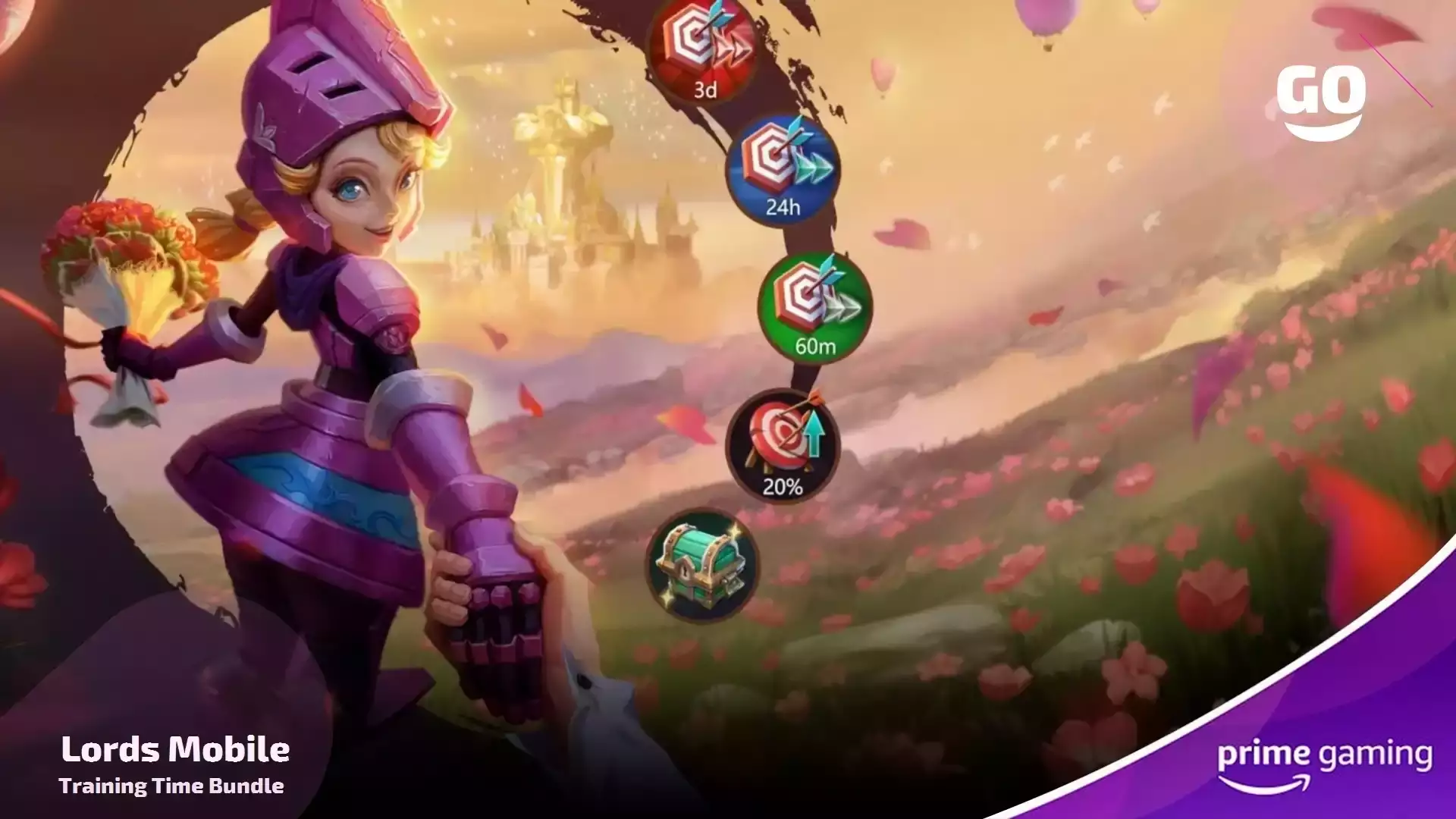 Prime Gaming раздает Training Time Bundle для Lords Mobile