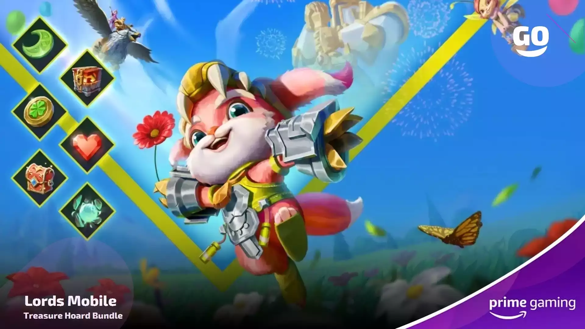 Изысканные подарки Prime Gaming для Lords Mobile