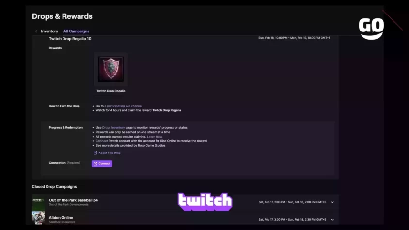 Twitch Drop Regalia 10 Twitch Drop Regalia 10