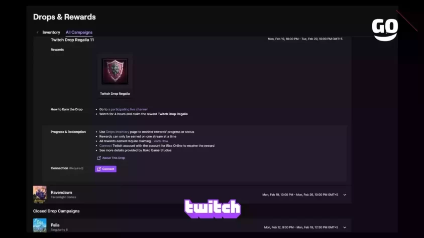 Twitch Drop Regalia 11