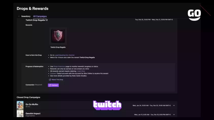 Twitch Drop Regalia 12 Twitch Drop Regalia 12