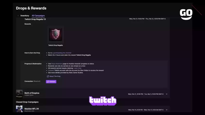 Twitch Drop Regalia 13 Twitch Drop Regalia 13