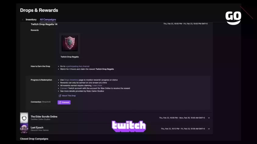 Twitch Drop Regalia 14 Twitch Drop Regalia 14