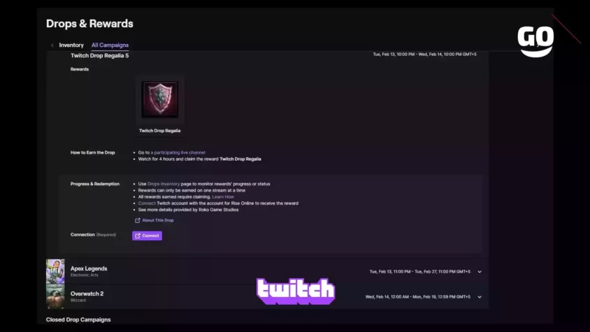 Twitch Drop Regalia 5