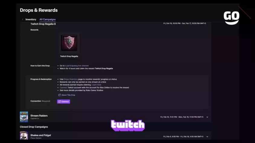 Twitch Drop Regalia 8 Twitch Drop Regalia 8