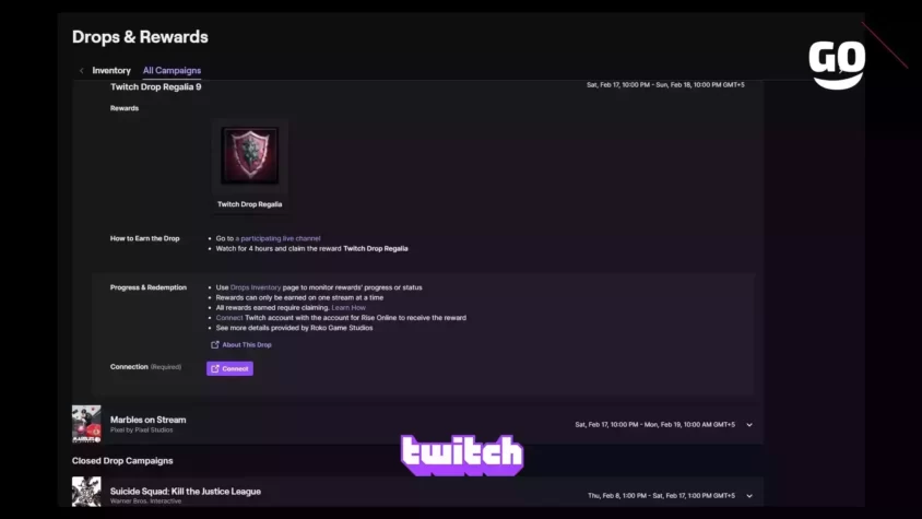 Twitch Drop Regalia 9