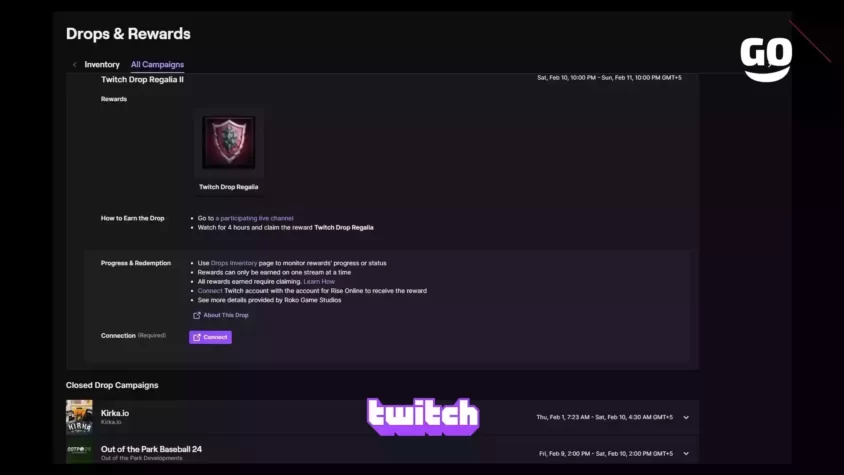 Twitch Drop Regalia II