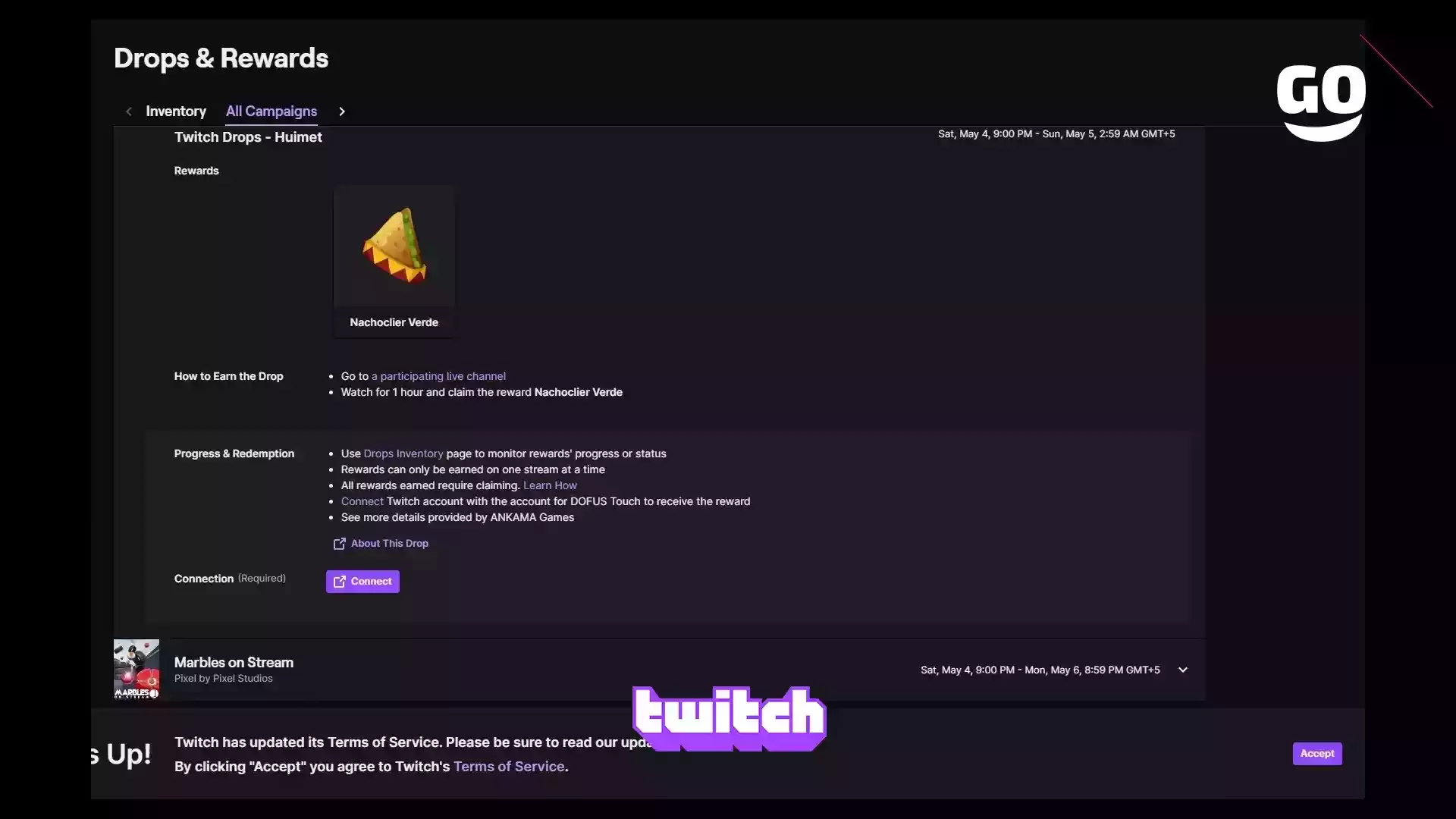 Бонусы Twitch Drops для DOFUS Touch
