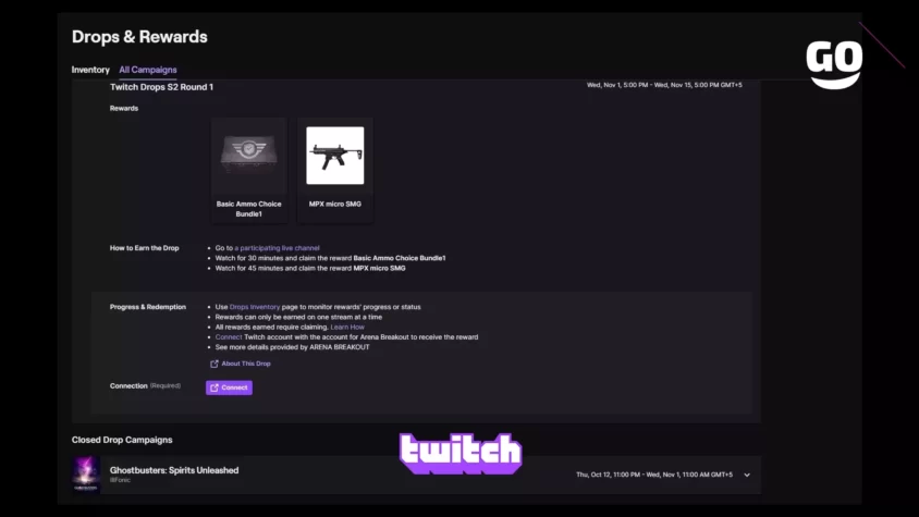 Twitch Drops S2 Round 1 Twitch Drops S2 Round 1