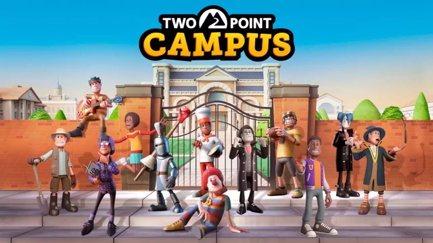 Two Point Campus Game Cover