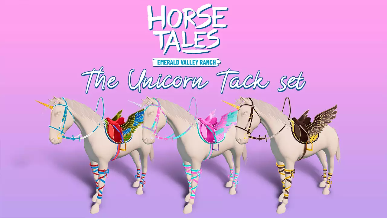 Раздача DLC Unicorn Tack Set – Horse Tales: Emerald Valley Ranch в Steam