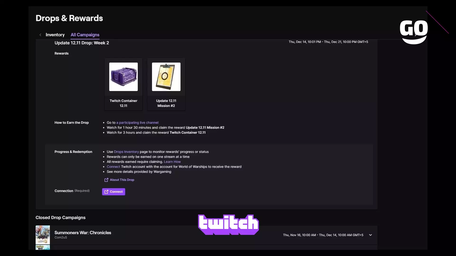 Бонусы Twitch Drops: Обновление 12.11, Неделя 2 в World of Warships