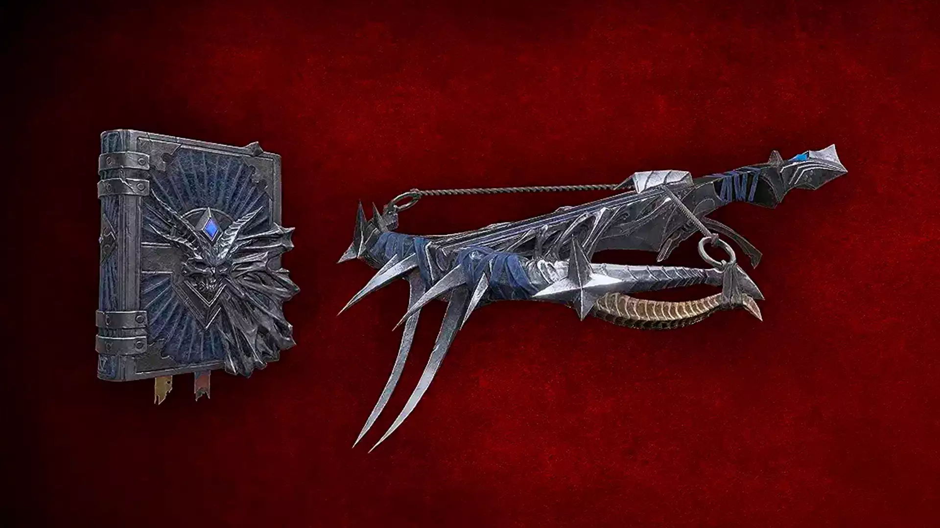 Prime Gaming: Vermilion Dark Tome and Vermilion Bolt Thrower Bundle для Diablo IV