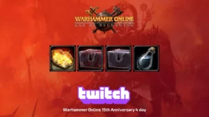 Twitch Drops: Warhammer Online 15th Anniversary 4 day для Warhammer Online: Age of Reckoning