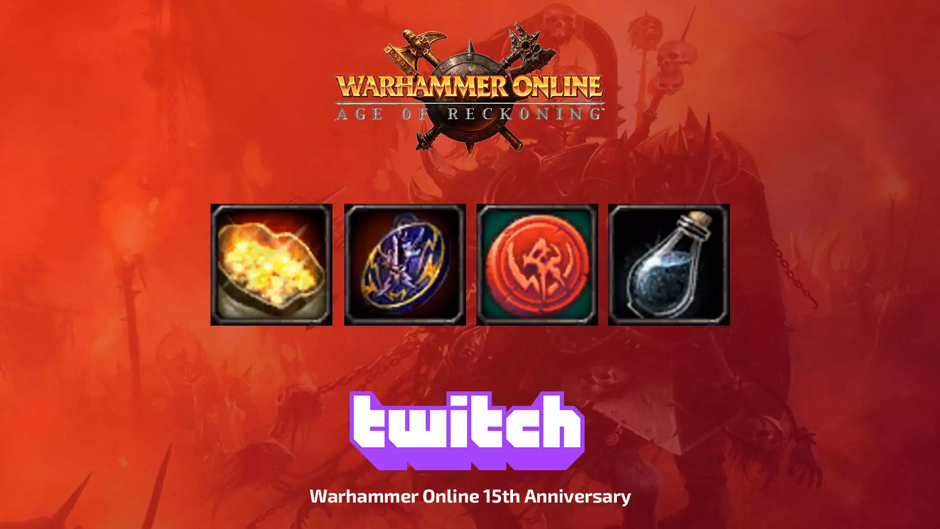 Twitch Drops: Warhammer Online 15th Anniversary Day 6 для Warhammer Online: Age of Reckoning