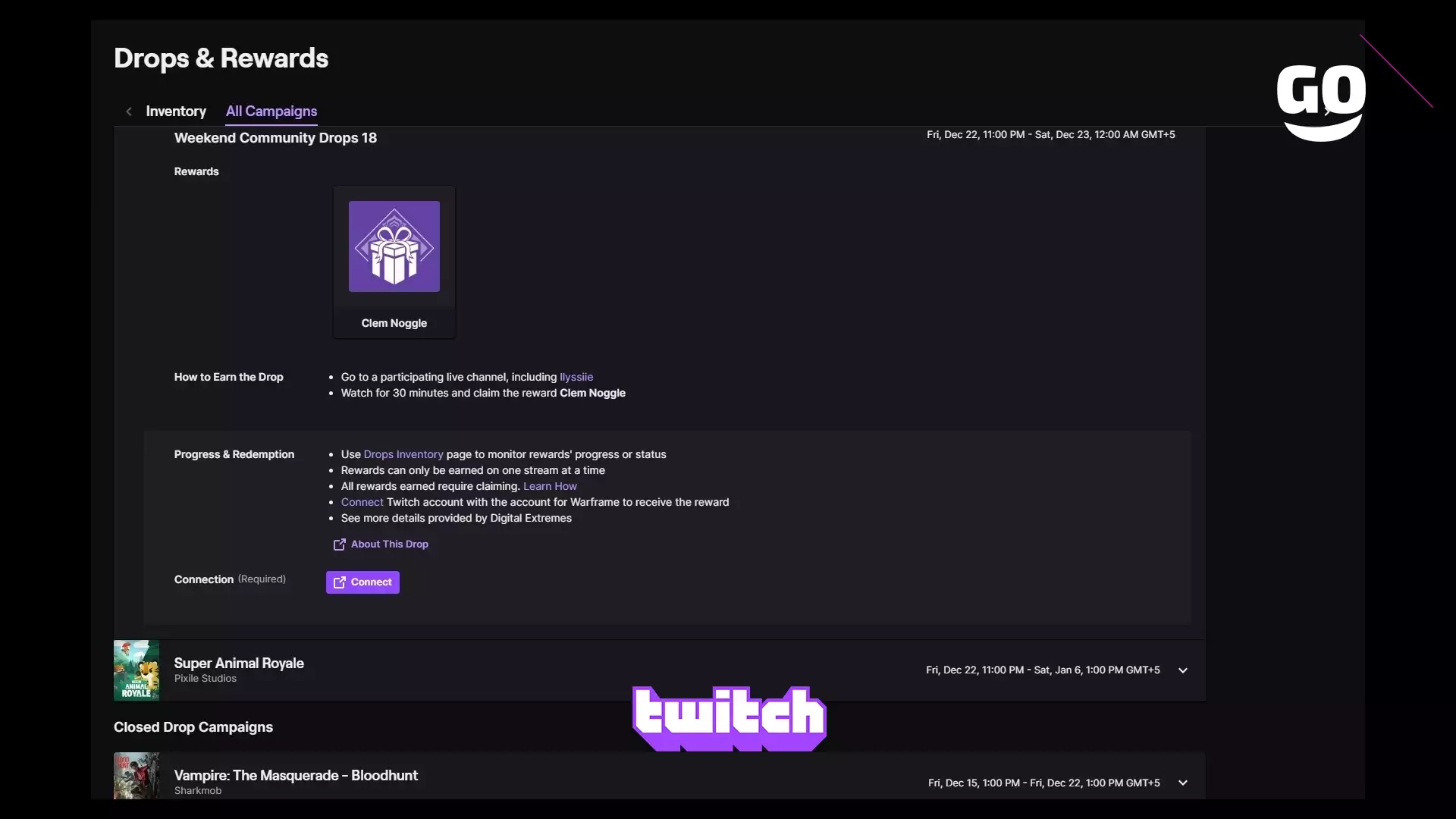 Twitch Drops: уникальные бонусы для Warframe на этой неделе