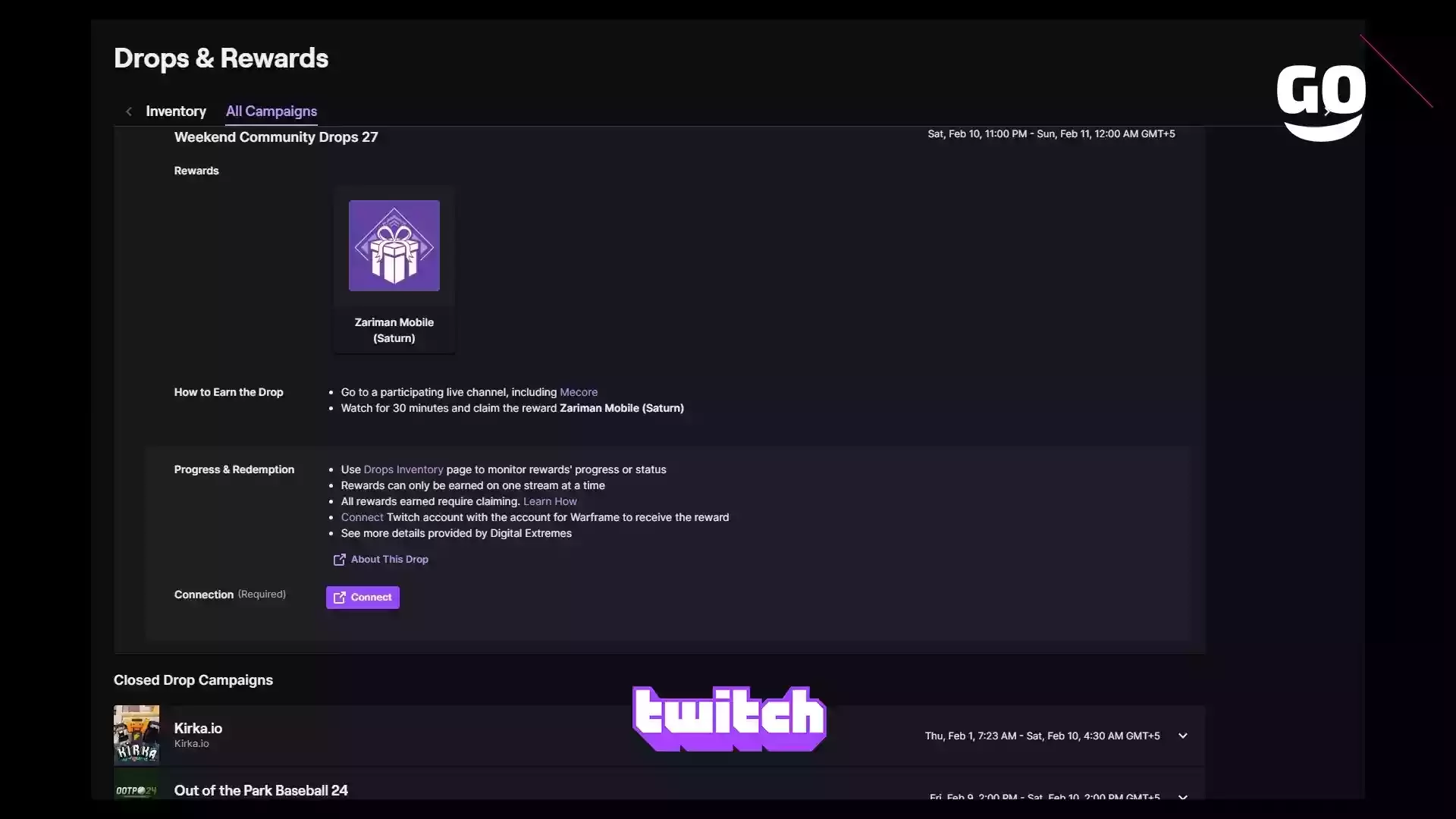 Бесплатные подарки на Twitch для Warframe: Weekend Community Drops 27