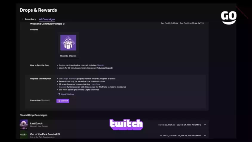 Игровые подарки Twitch Drops для викенда: эксклюзив для Warframe Weekend Community Drops 31