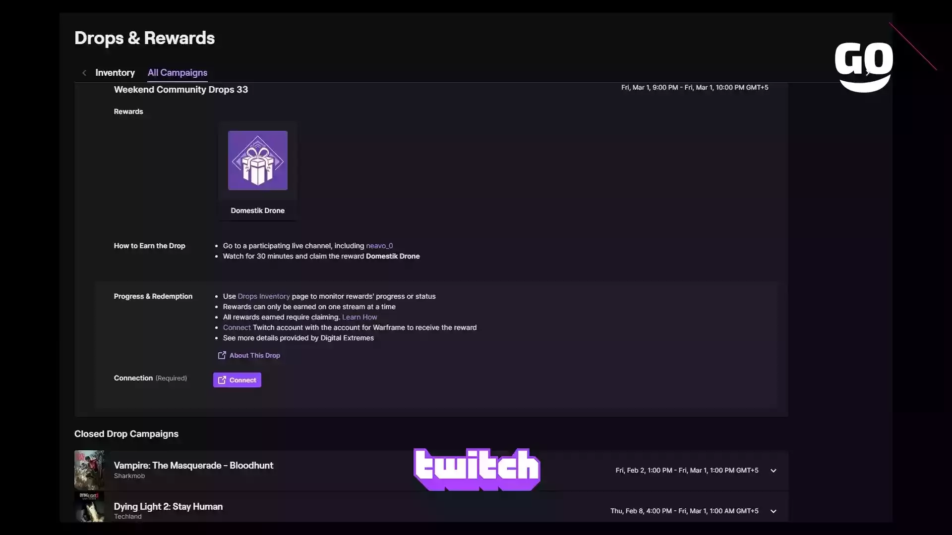 Получи подарки от Twitch в Warframe: Weekend Community Drops 33