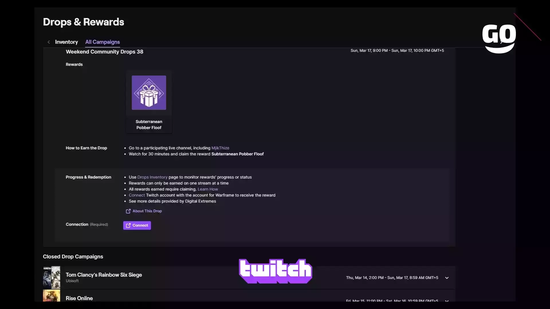 Weekend Community Drops 38 на Twitch для фанатов Warframe