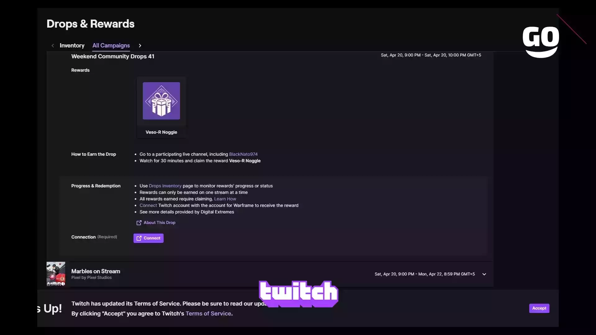 Twitch Drops предлагает игровые бонусы на выходных для Warframe