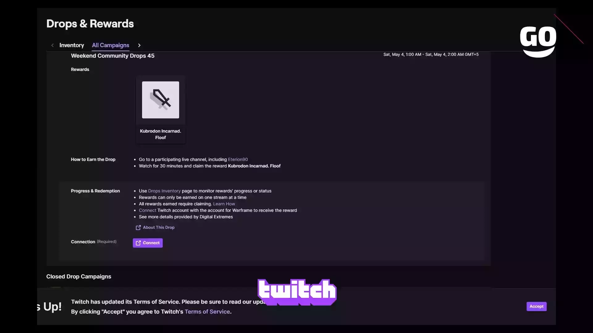 Twitch Drops: Специальные Подарки Для Сообщества 45 в Warframe