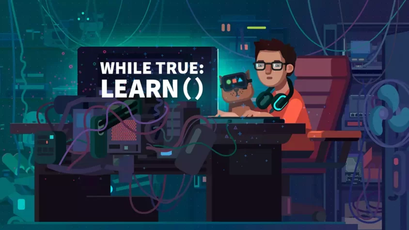Бесплатная раздача while True: learn()