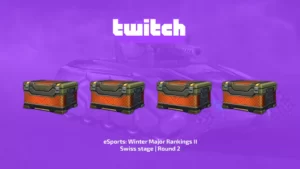 Twitch Drops: eSports: Winter Major Rankings II | Swiss stage | Round 2 для Tanki Online