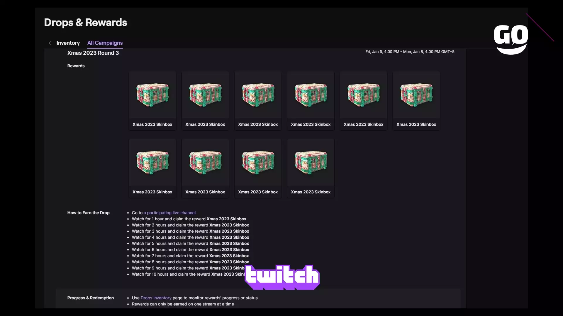 Twitch Drops раздает Xmas 2023 Round 3 для Infestation: The New Z